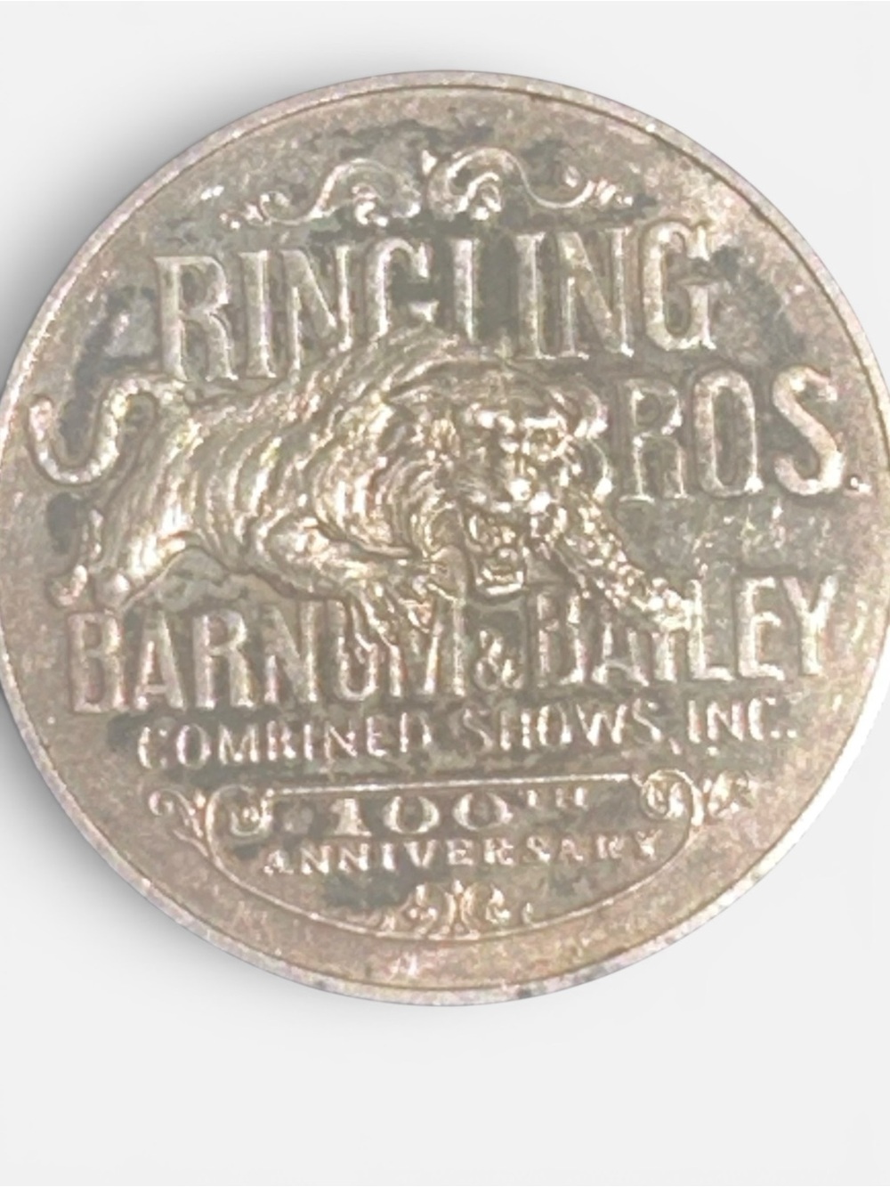 Ringling Bros. Barnum‎ & Bailey Commemorative Coin - Sterling Silver
